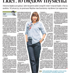 Artykuł Puls Biznesu wersja papierowa